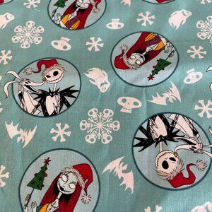 Fun THE NIGHTMARE BEFORE CHRISTMAS Handmade Cotton Pillowcase Standard/Queen